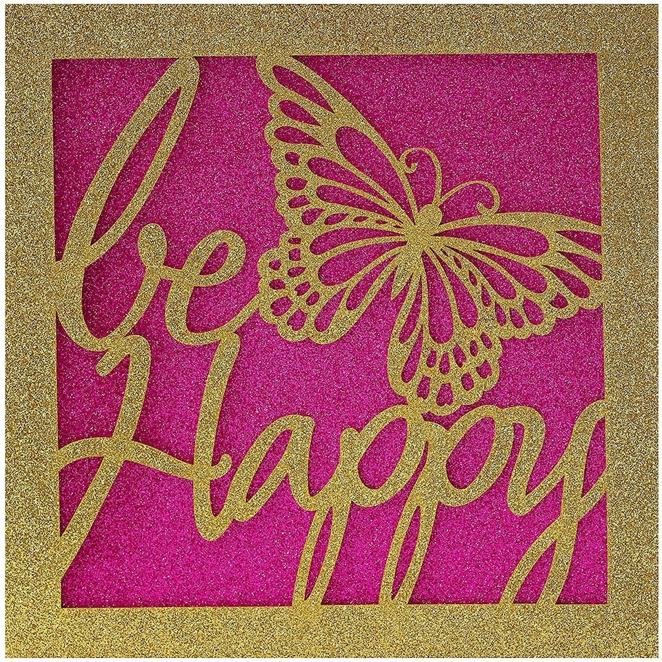 image 1 of Birthday Card with Butterfly Design Friendship