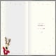 image 2 of Boofle with Reindeer Horns Christmas Card