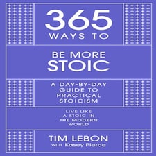 365 Ways to be More Stoic Hardback Book