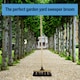 image 5 of 10" Stiff Synthetic Broom with Handle Heavy Duty Outdoor Sweeping Brush for Garden & Patio