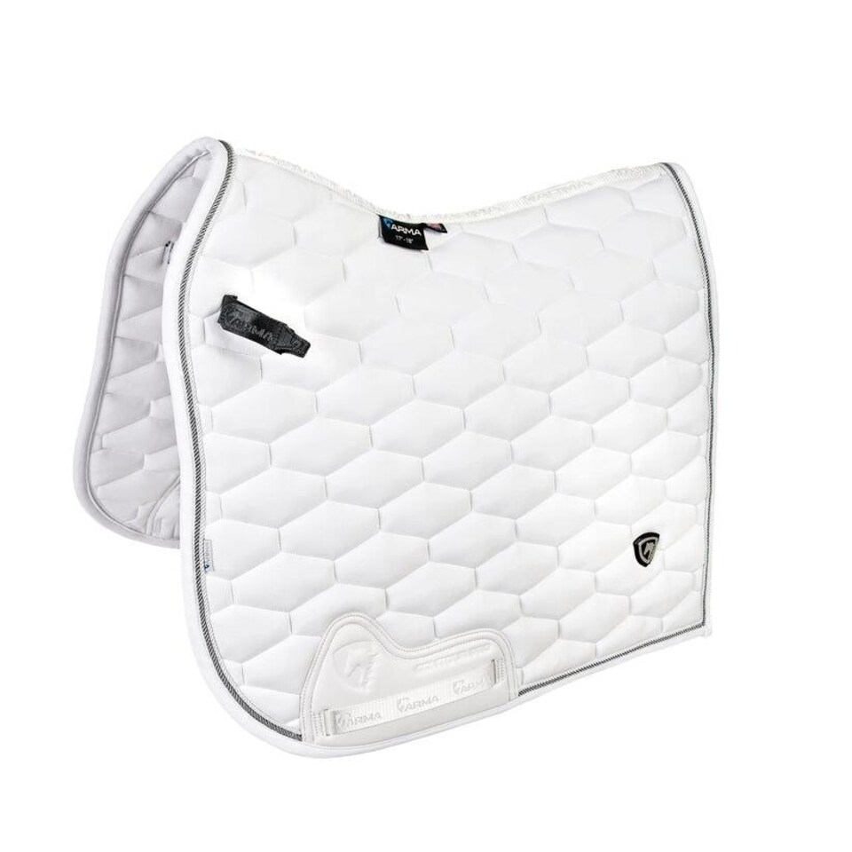 image 1 of Shires Arma Eltar Dressage Saddlecloth Black | Size: 15-16.5 Inch
Colour: Black