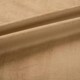 image 5 of Homescapes Thermal 100% Blackout Beige Velvet Curtains - 66 x 54" Cream