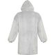 image 2 of Unisex Adult Denali Hoodie Blanket - Grey - One Size Grey