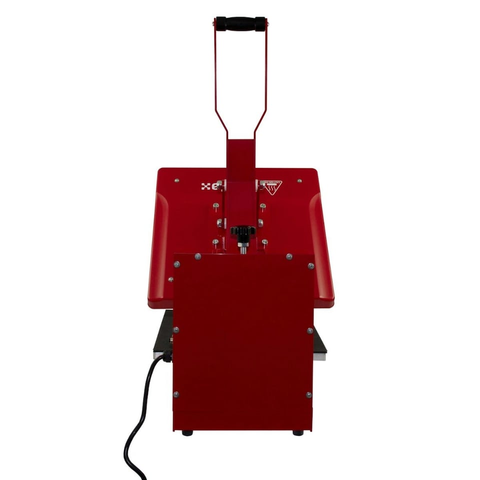 image 1 of PixMax T-Shirt Sublimation Heat Press Machine, 38cm x 38cm Clam, Red F2