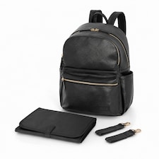 Allis Lux Baby Changing Backpack - Black
