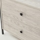 image 4 of Zahra Open Wardrobe with 2 Drawers White Oak