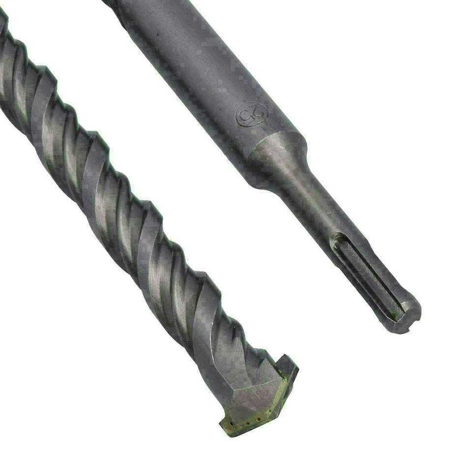 image 1 of 5pc SDS Masonry Metric Drills For Bricks Blocks Concrete 10 - 25mm 450mm Long