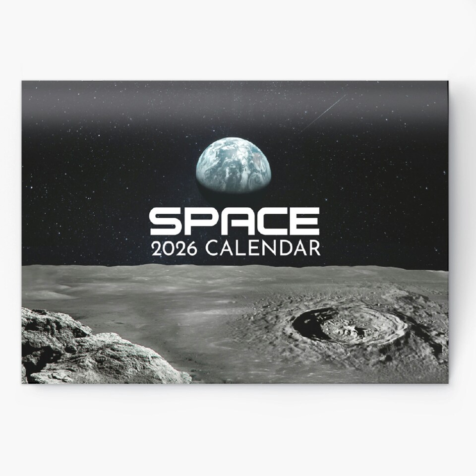 image 1 of 2026 Monthly Calendar Space Design
