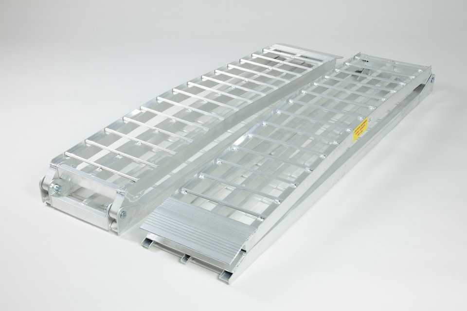 image 1 of The Ramp People Motorcycle Ramp Kit 2.3m - 3 Ramps - Extra Wide, Heavy Duty Aluminium Loading Ramps