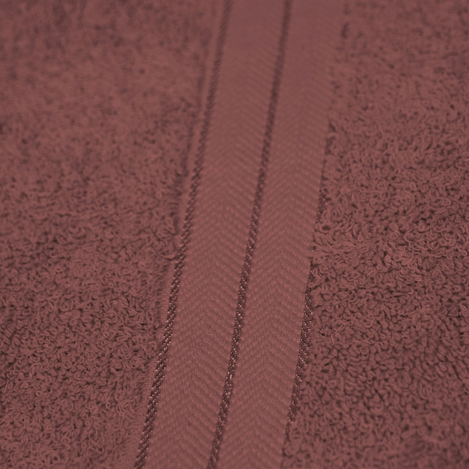 image 1 of OHS 4 x Luxury 100% Cotton 500GSM Bathroom Face Cloth Towel Red | Burgundy | Face cloth