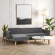 image 1 of Hansa Hagen Grey Large Corner Sofa Bed Grey