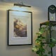 image 1 of ValueLights Black Indoor Wall Picture Light and E14 Pygmy LED 3W Warm White 3000K Bulb Black