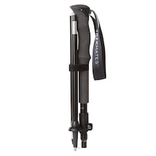 Fold Lock Single Pole Adjustable LeverLock Hiking Walking Trekking Outdoor | Black | Black | One Size | 1