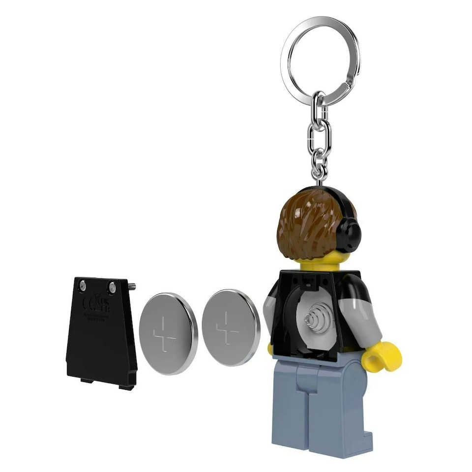 image 1 of Lego Minifigures Light Up Keychain - Video Game Guy