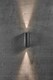 image 6 of Nordlux Asbol Outdoor Wall Light Black Aluminium Sensor Intergrated LED  20,000hrs - Mains Powered, IP44 | Black | Black