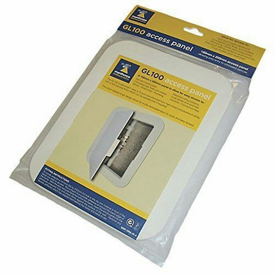 image 1 of Manthorpe Access Panel - White - 10 x 15cm