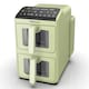 image 2 of EMtronics 10L Stack Dual Air Fryer - Sage Green