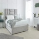 image 4 of Ofsted Plush Superking Bed Frame - Silver