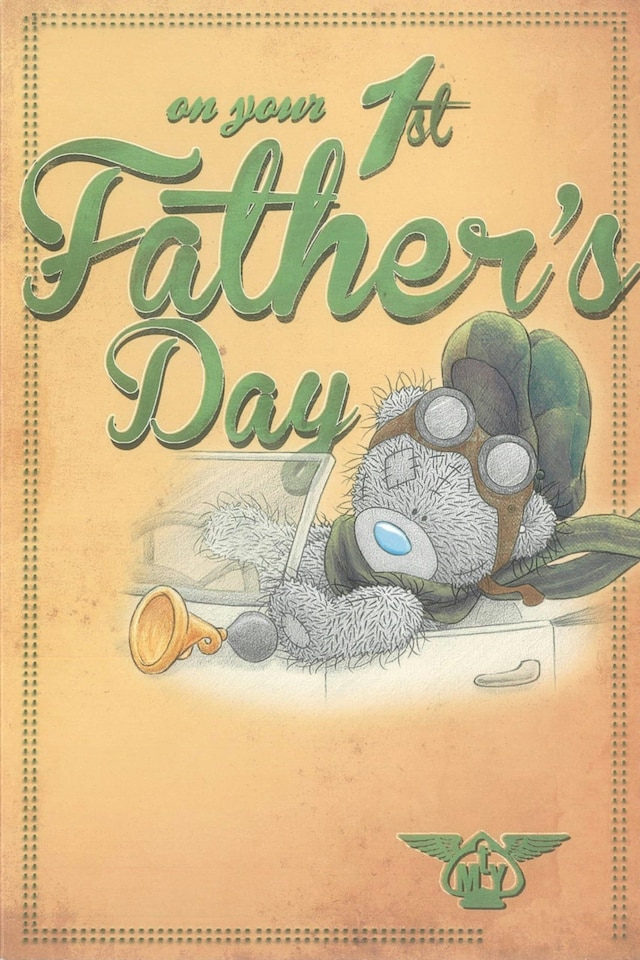 image 1 of Me to You Father's Day Card 1st Father's Day First Tatty Teddy