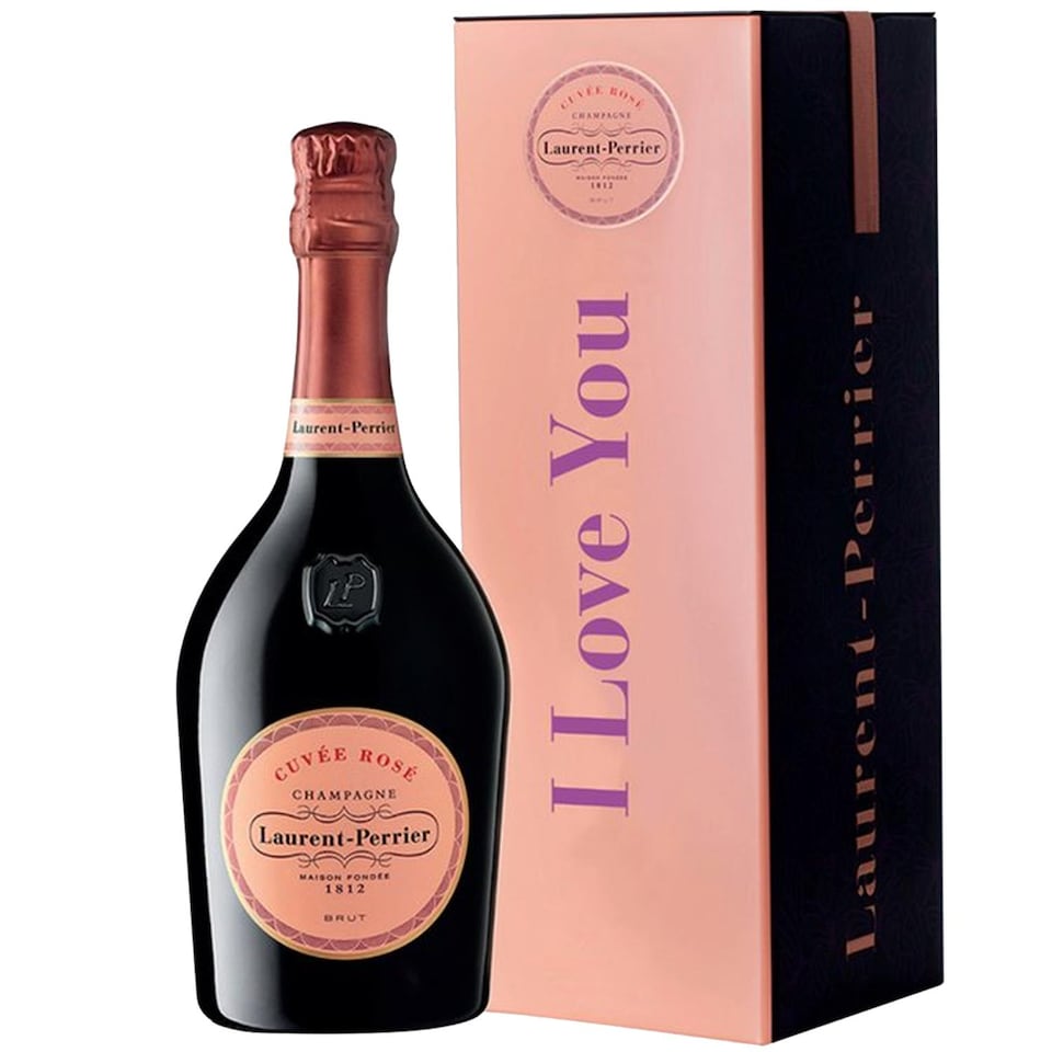 image 1 of Laurent Perrier Rose I Love You Tin Champagne 75cl
