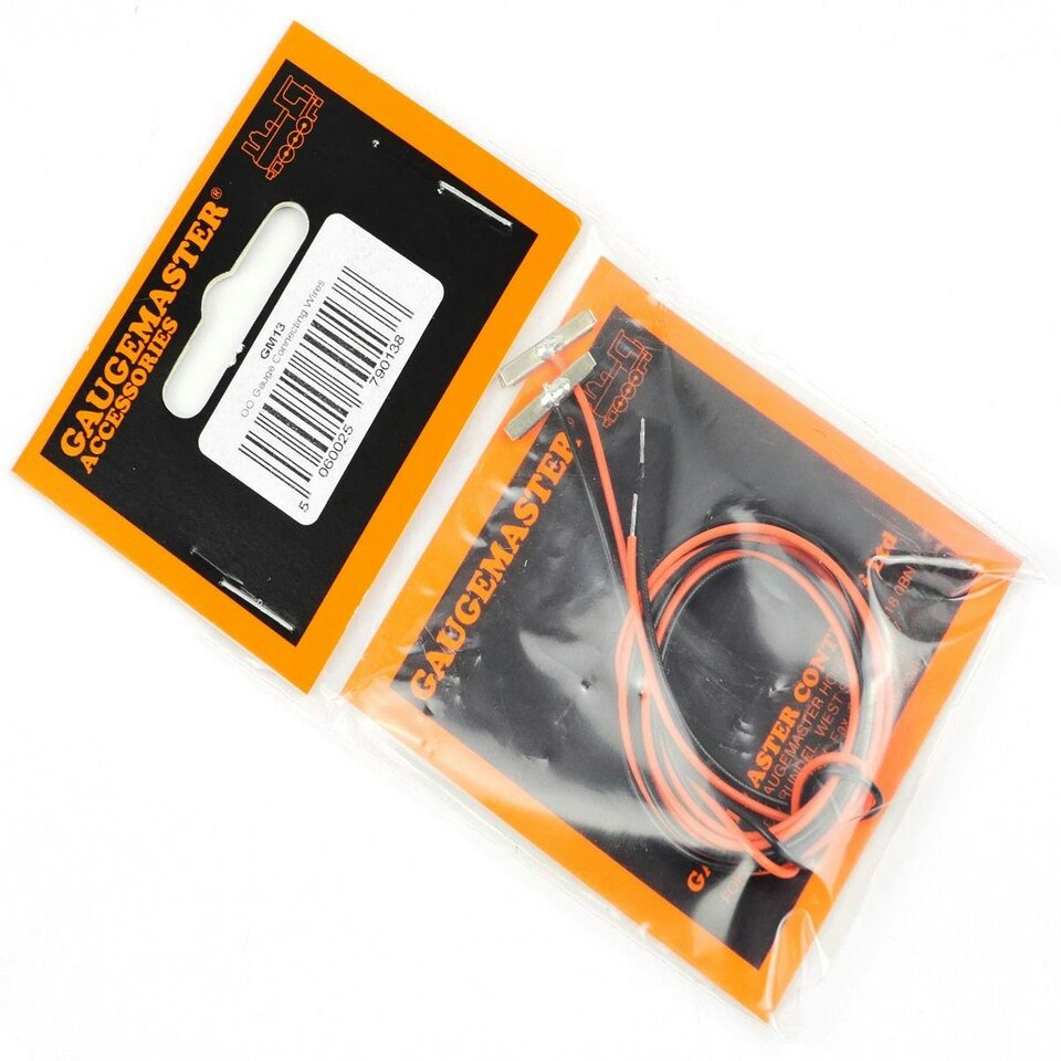 image 1 of Gaugemaster Electric Pair Connecting Leads (OO Rail Joiner/Wire)