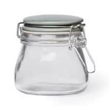 Storage Jar: Garden Trading Shutter Blue Glass Jar, 500ml