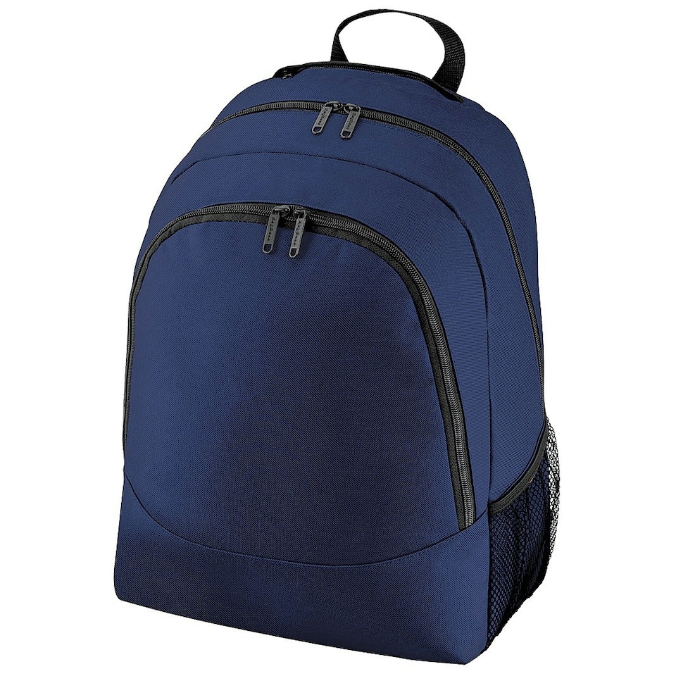 BagBase Plain Universal Backpack / Rucksack Bag (18 Litres) - French Navy - One Size