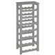 image 1 of Camilo 7-Tier Wine Rack Freestanding Holds 28 Bottles Home Bar Stand 108cm Stand | Grey | Grey