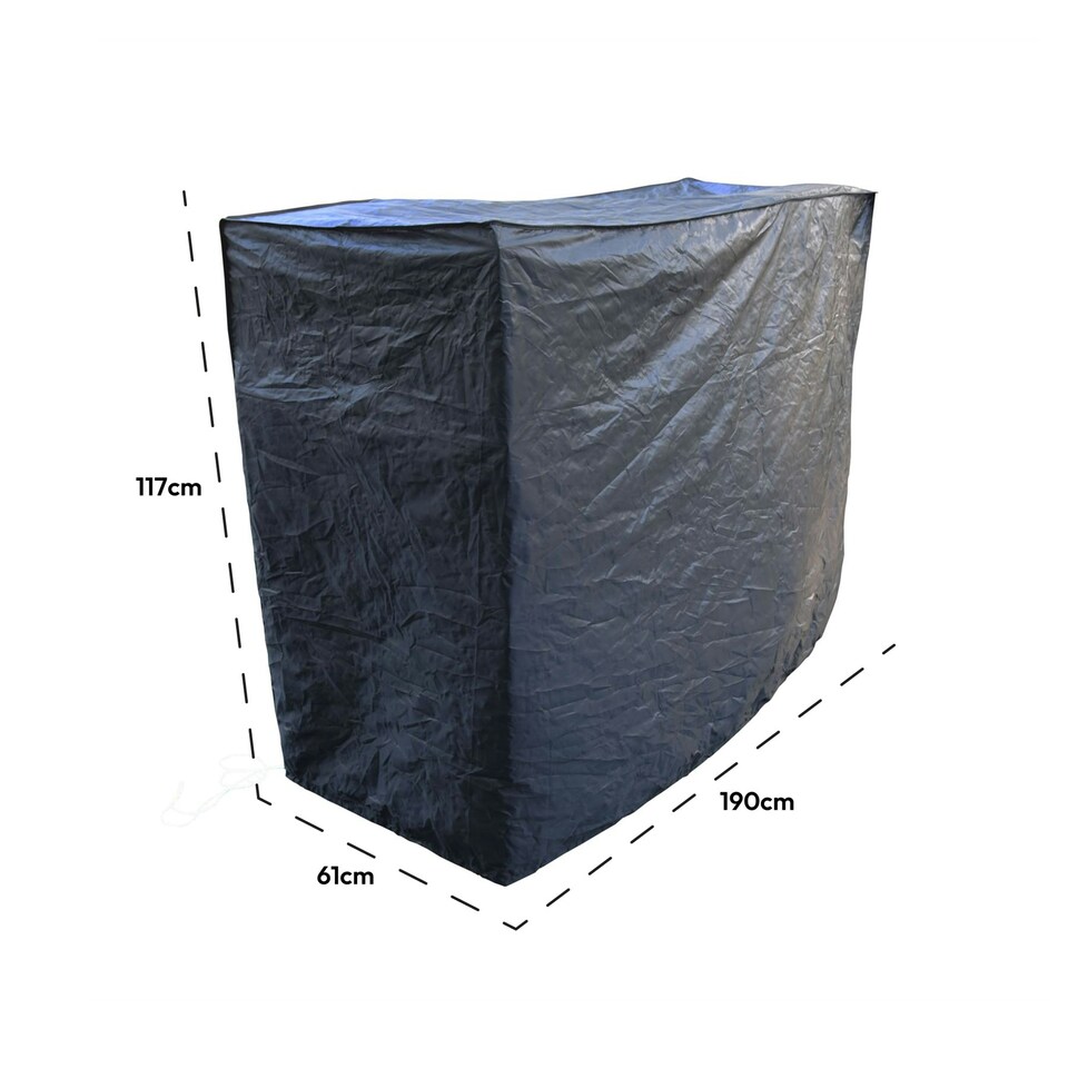 image 1 of KCT Extra Large BBQ Garden Furniture Cover Black | XL