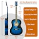 image 10 of 3rd Avenue Full Size Acoustic Guitar Premium Pack Orange