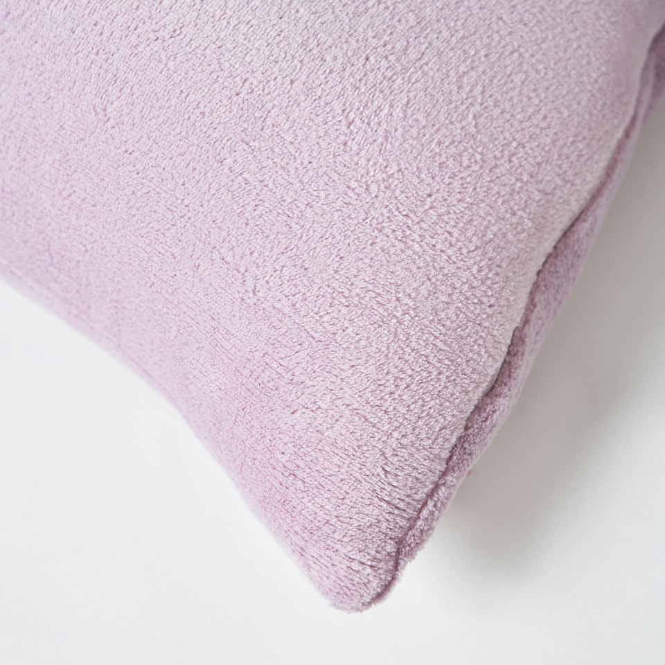 image 1 of BHS Microfleece Cushion, Heather Purple | Purple