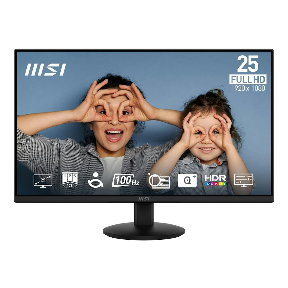 MSI PRO MP252L 25" IPS Full HD 100Hz 1ms HDMI Monitor