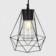 image 1 of ValueLights Diablo Matte Black Pendant Light and E27 Radio Valve LED 4W Warm White 2700K Bulb