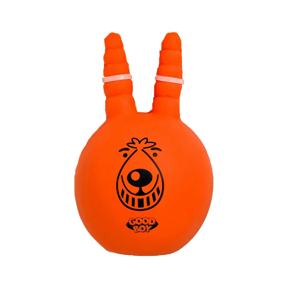Good Boy Space Lobber Dog Retrieving Toy - Orange - S
