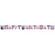 image 1 of Disney Frozen II Happy Birthday Letter Banner - Multicoloured - One Size