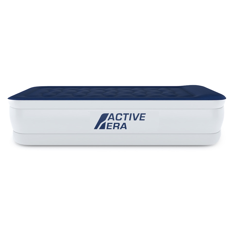 image 1 of Active Era Double Size Comfort Plus Air Bed – Navy/White