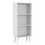 White Bookcase & White Leg