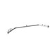 image 1 of 28mm 400cm Chrome Ball End Eyelet Bay Pole Set 400cm Silver | Silver