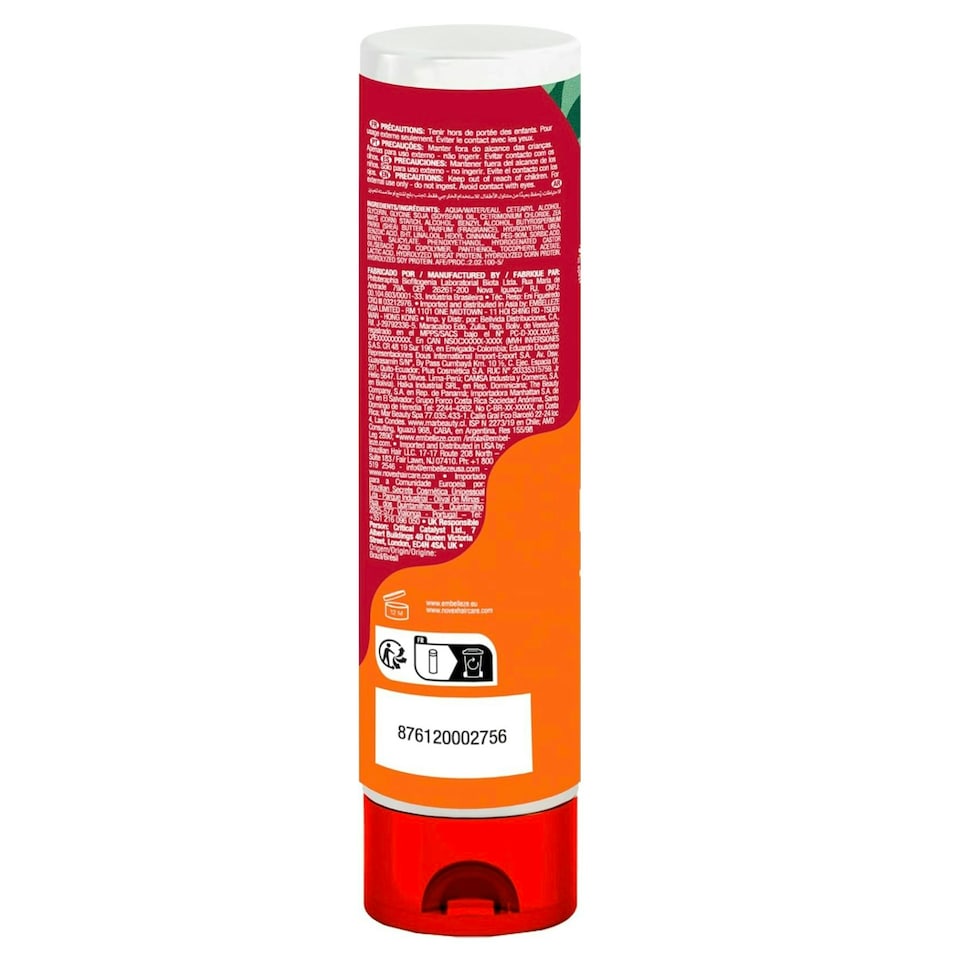 image 1 of Novex Brazilian Keratin Conditioner 300ml