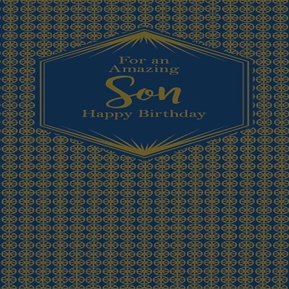 image 1 of Wishing Well for an Amazing Son Slim Birthday Card