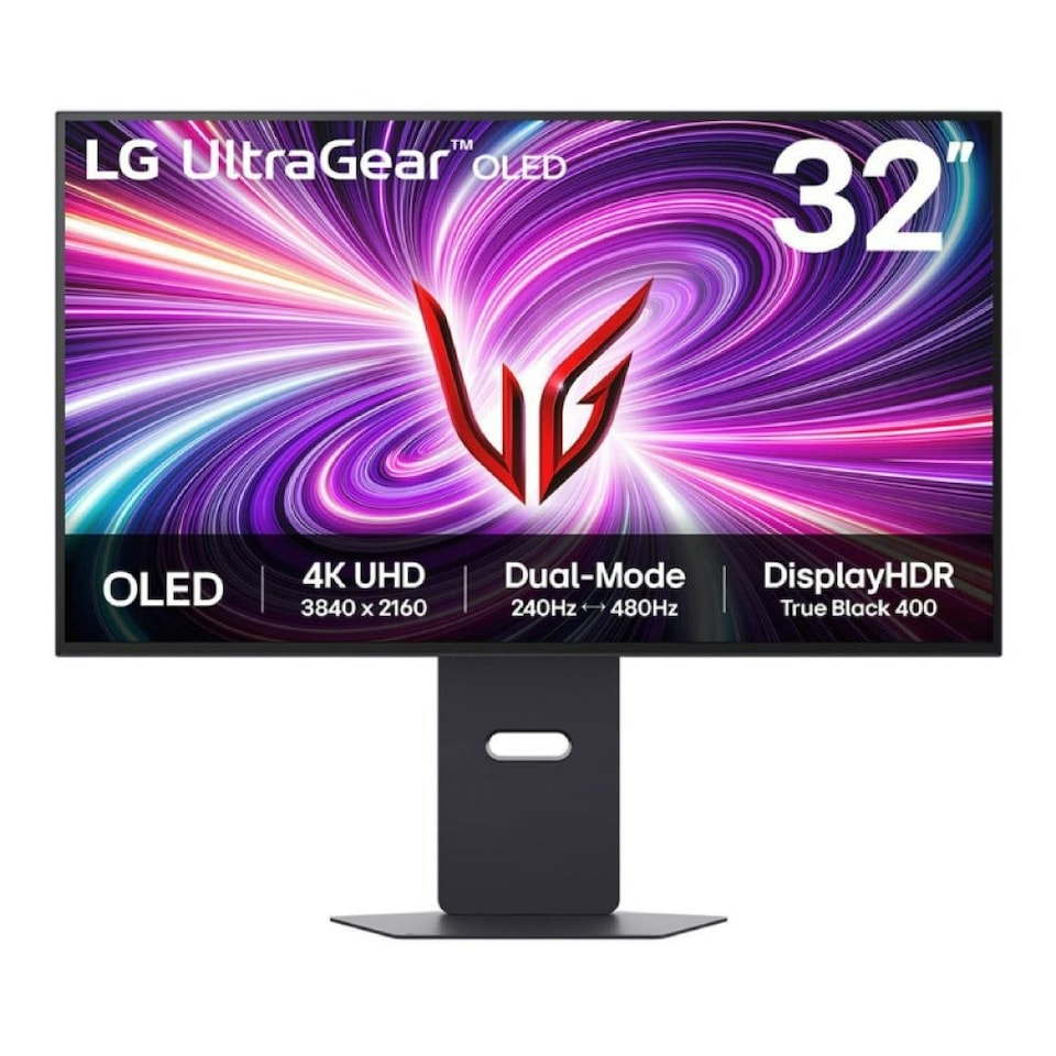 LG UltraGear 32GS95UV-B 32" Flat 4K Ultra HD 240Hz 0.03ms Height Adjustable Gaming Monitor