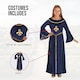 image 2 of Blue Tudor Girls Historical Medieval World Book Day Kid Fancy Dress Costume Chil(4-6 Years)