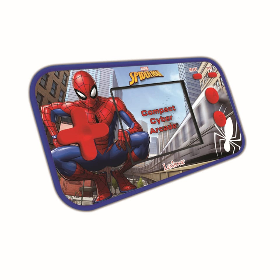image 1 of Lexibook JL2367SP Spider-Man Handheld Console Compact Cyber Arcade 150 Games