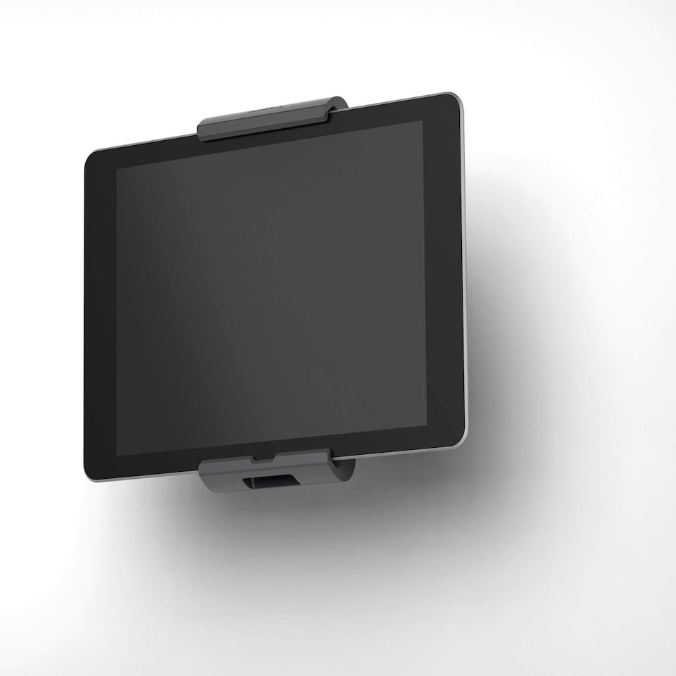 Durable Aluminium WALL Mounted Tablet Holder for 7-13 inch Devices with Anti Theft Lock & 360 Degree Rotation - 893323