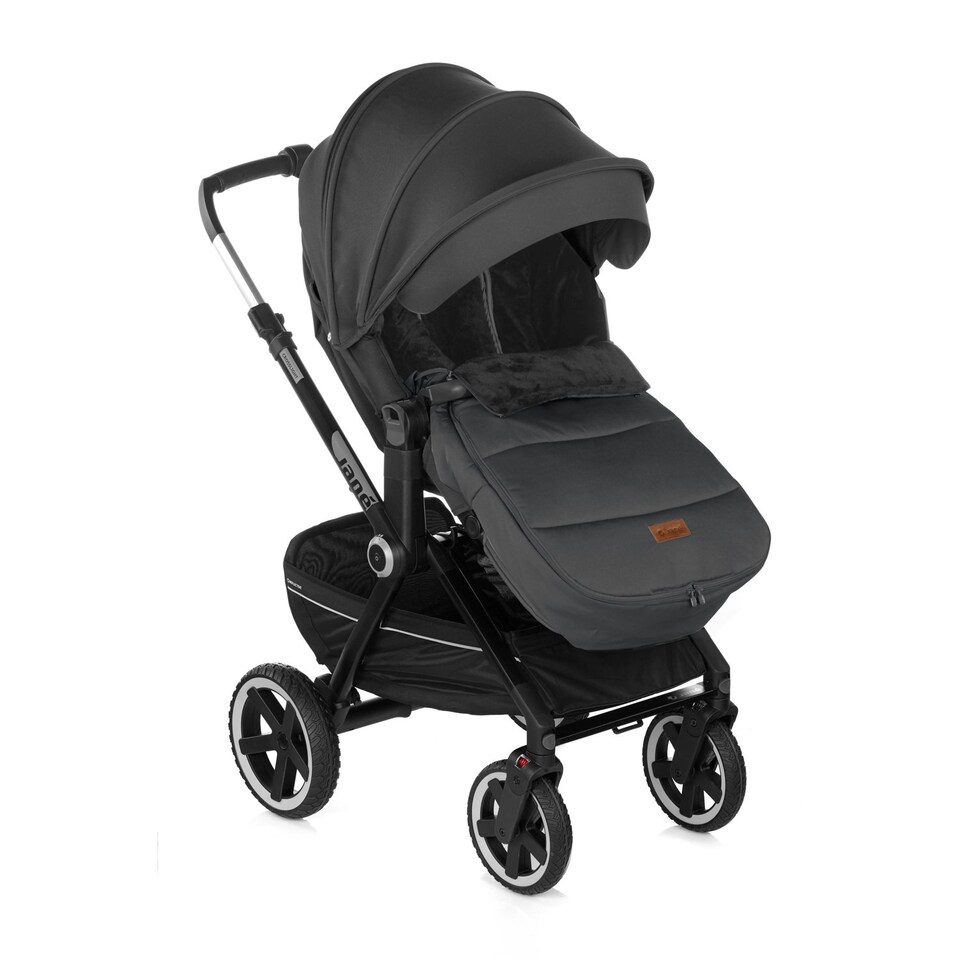 image 1 of Jane Dart Pushchair Footmuff Black | Coal