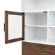 image 5 of Teamson Home Tyler Wooden Bathroom Free Standing Cabinet