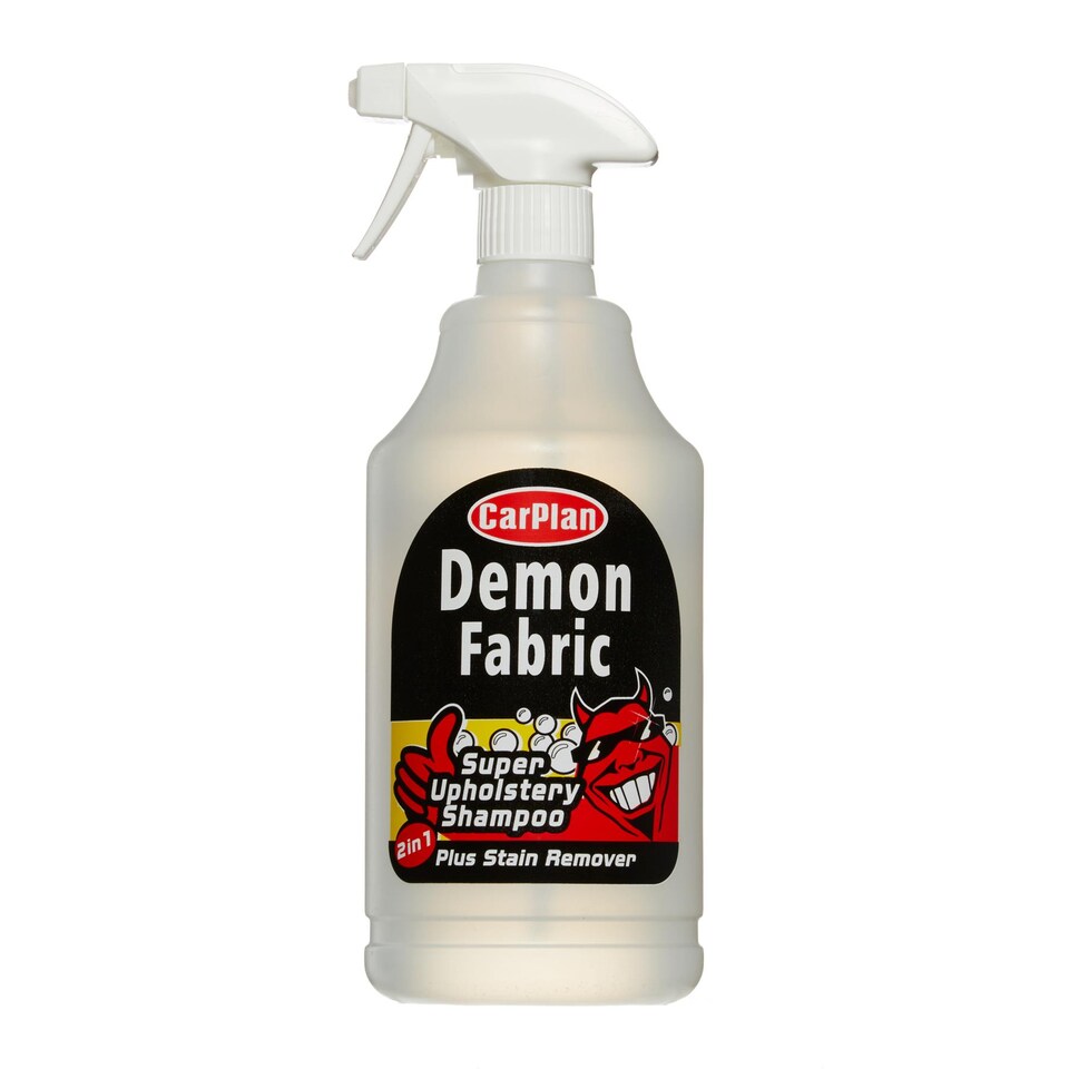 image 1 of Fabric Upholstery CarPlan Demon Fast Acting Super Shampoo Cleaner 1 Litre 1L x6