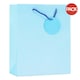 image 2 of Simon Elvin Finishing Touch Single Colour Large Gift Bag (Pack Of 6) - Pale Blue - One Size