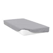 Belledorm 400 Thread Count Egyptian Cotton Fitted Sheet - Platinum - Superking