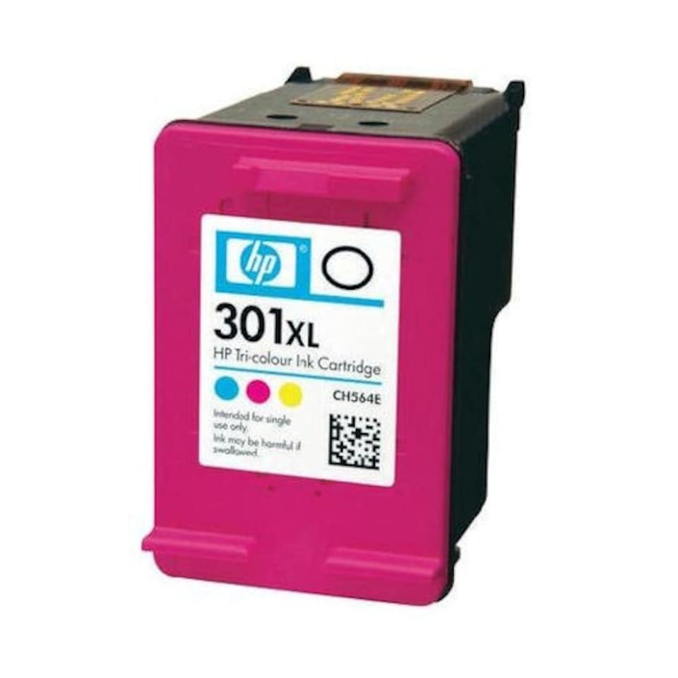 image 1 of Ink Jungle 301 Colour Refilled Ink Cartridge - Replaces HP 301 Colour